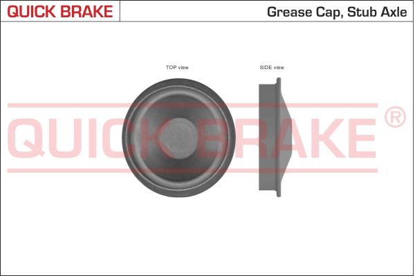 Запірний/захисний ковпачок, Quick Brake 9828