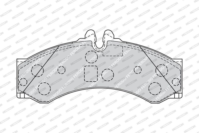 FERODO Plaquettes de frein à disque FVR1879