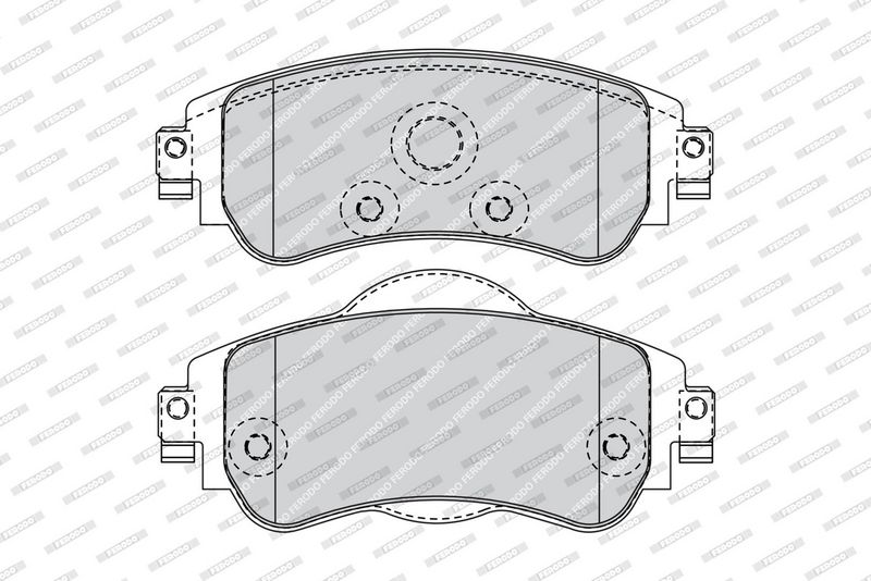 FERODO Plaquettes de frein à disque FDB4336