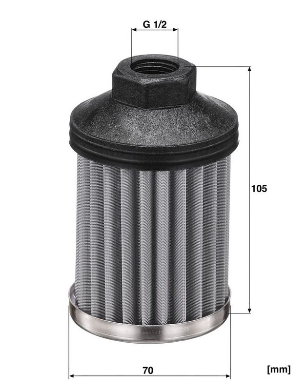 Hydraulisch filter (gaas)