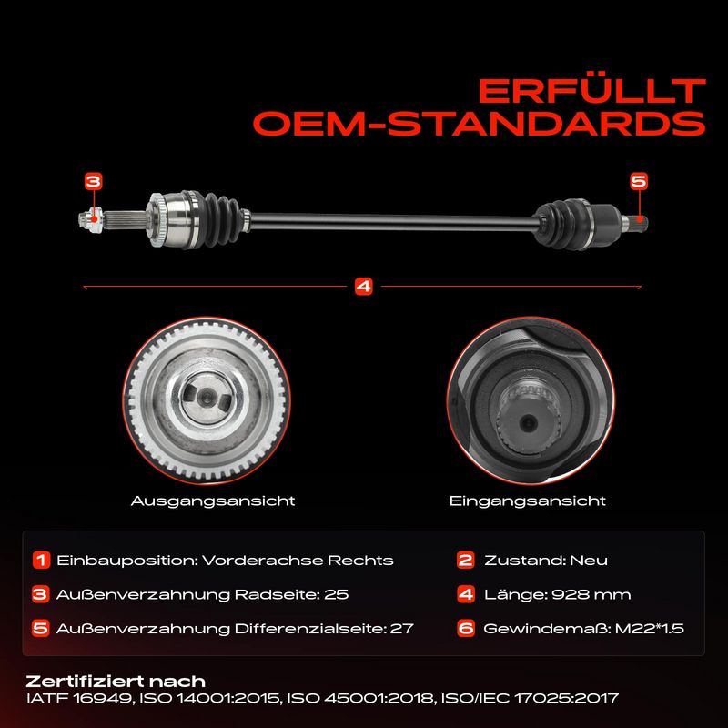 Frankberg 5481FB0038200 Drive Shaft