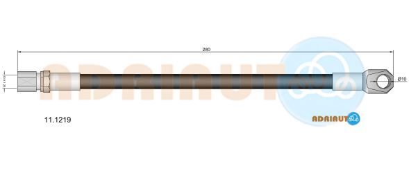 ADRIAUTO 11.1219 - Brake Hose