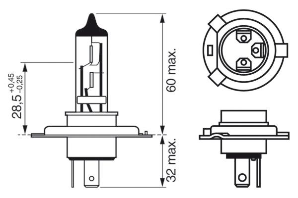 BOSCH 1 987 301 440 Bulb, spotlight