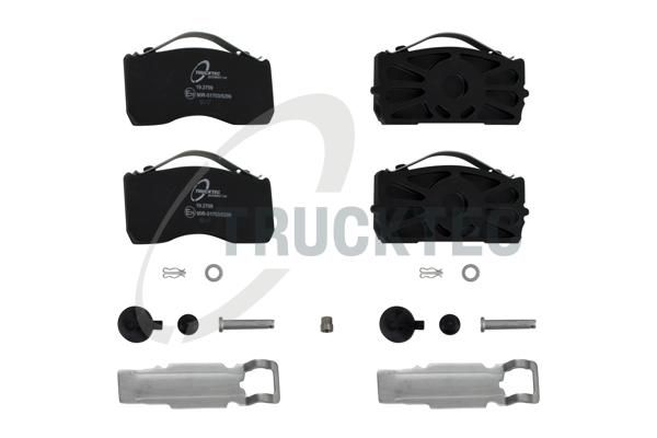 TRUCKTEC AUTOMOTIVE 01.35.243 - Brake Pad Set, disc brake