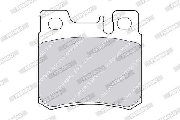 FERODO FDB644 Brake Pad Set, disc brake