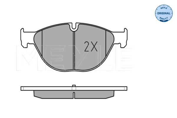 MEYLE 025 250 4519 Brake Pad Set, disc brake