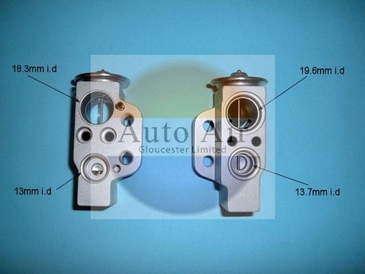 Auto Air Gloucester 22-8691 Expansion Valve, air conditioning