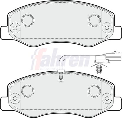 Fahren Brake Pad Set, disc brake FBP3272