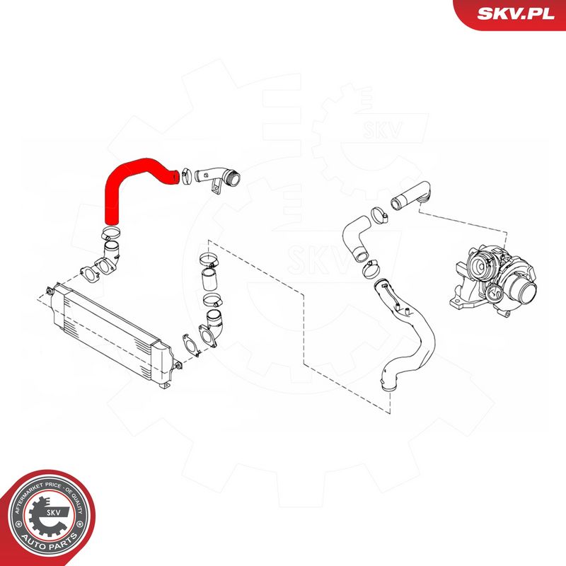Laadimisõhu voolik, ESEN SKV 54SKV026