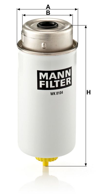 Kütusefilter, MANN-FILTER WK 8104
