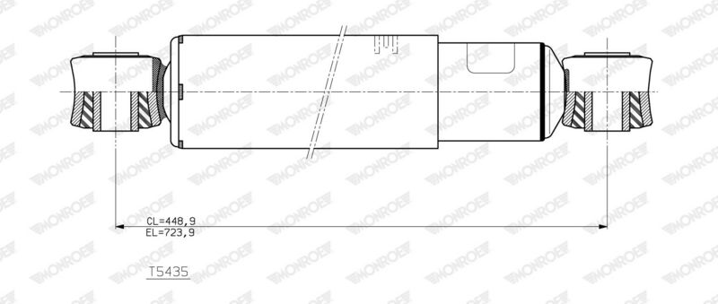 tlumič pérování IVECO T5435