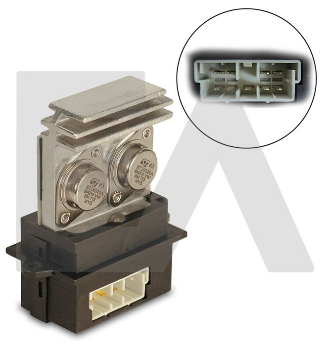Resitencia, ventilador habitáculo