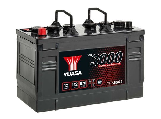 Yuasa Starter Battery YBX3664
