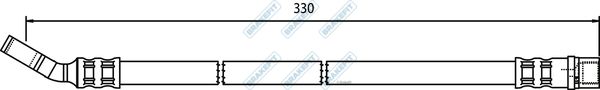 APEC Brake Hose BHO4181