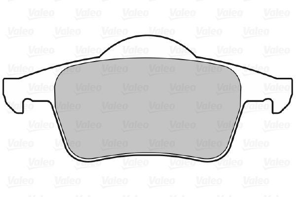 VALEO 598480 Brake Pad Set, disc brake