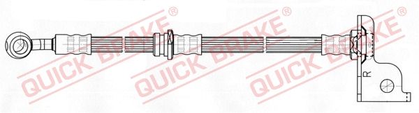 Гальмівний шланг, Quick Brake 50.821