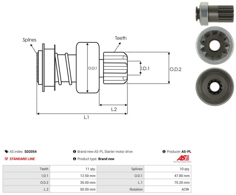 Vabajooks, starter, AS-PL SD2054