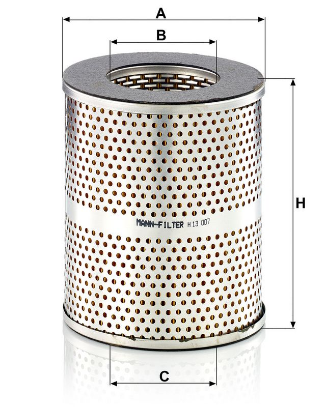 Hydraulisch filter (patroon) past: CASE IH 100 HYDRO, 186 HYDRO, 1026, 1066, 1086, 1206, 1256, 1400, 1420, 1440, 1456, 1460, 1466, 1468, 1470 TRACTION KING, 1480, 1486, 1566, 1586, 1620, 1640, 1660