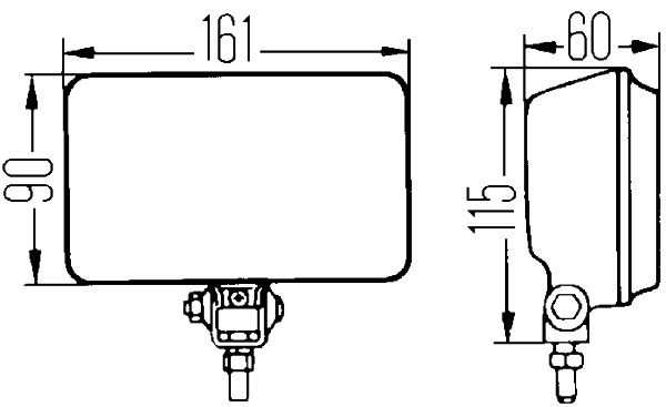 Протитуманна фара, Hella 1NB005860-331