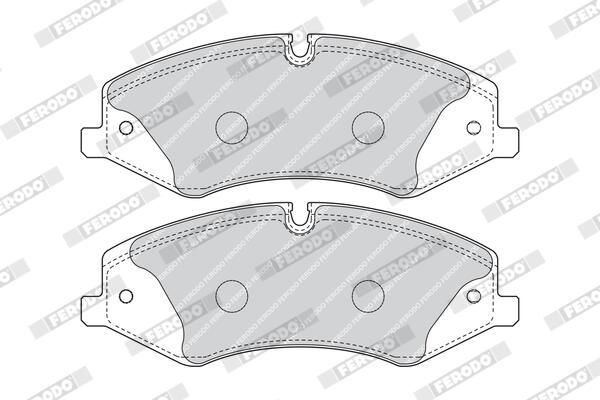 FERODO Plaquettes de frein à disque FDB4104