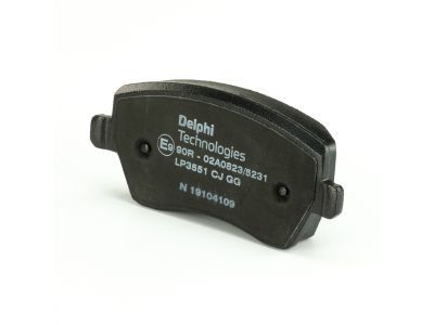 DELPHI LP3551 Brake Pad Set, disc brake
