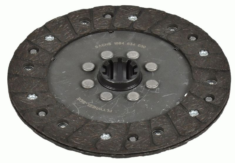 Koppelingsplaat/plaat biologisch (200mm) past: FENDT F 17 L, F 17 W, FL 236  DEUTZ FAHR D 25, D 25 1, D 25 1S, F1L514, F2L612  HATZ 108, Z 108  LANZ D 117, D 218, D 218 HELAMATIC, D 518