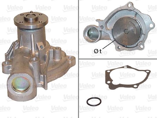 VALEO Waterpomp, motorkoeling 506936