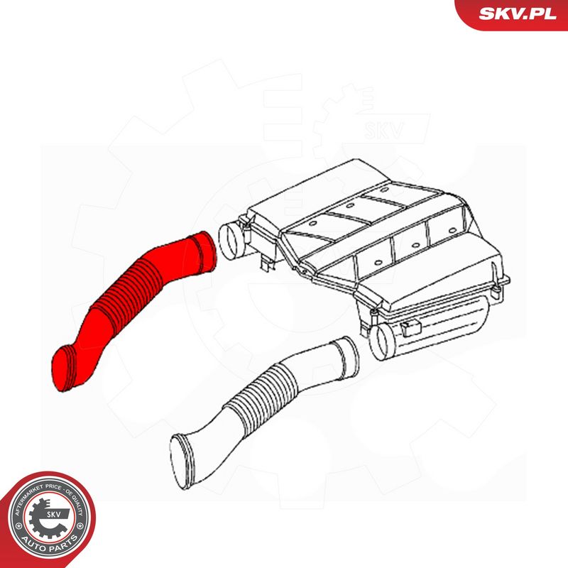 Õhutoru, õhufilter, ESEN SKV 54SKV183