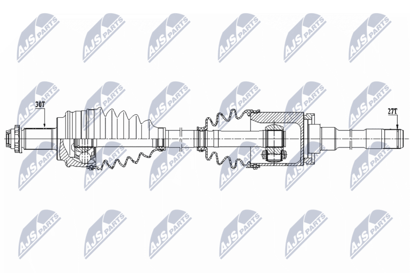 NTY hajtótengely NPW-BM-152