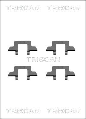TRISCAN tartozékkészlet, tárcsafékbetét 8105 381612