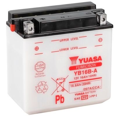 Yuasa Starter Battery YB16B-A