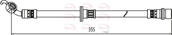 APEC Brake Hose HOS4074