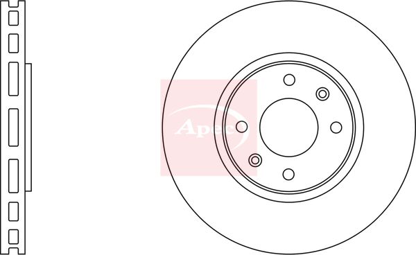 APEC Brake Disc DSK837