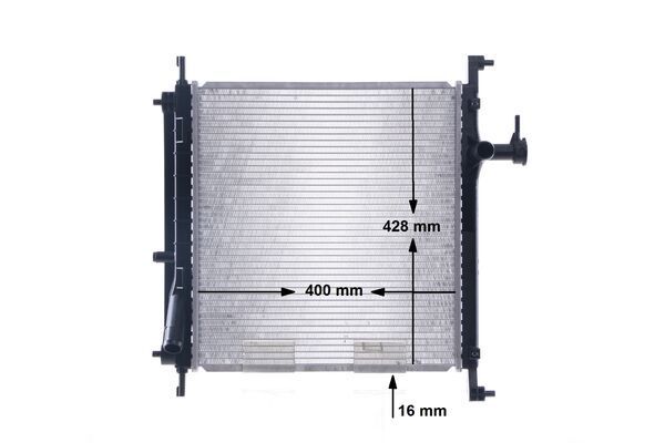 MAHLE CR 2071 000S Radiator, engine cooling