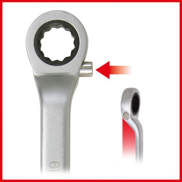 KS TOOLS 520.1011 Ratchet Ring Spanner