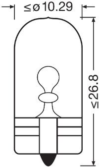 ams-OSRAM 2827 Bulb, direction indicator