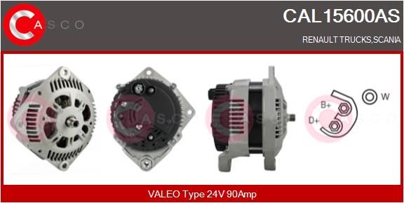 generátor CAL15600AS