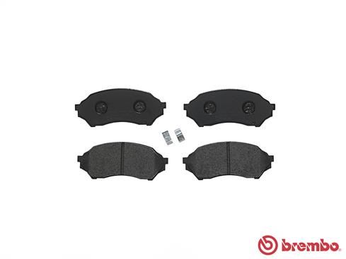 Комплект гальмівних накладок, дискове гальмо, Brembo P49027