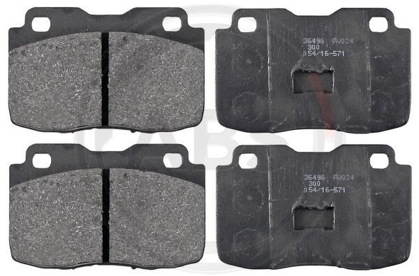 Automeks  ABS 36609 , Brake Pad Set, disc brake