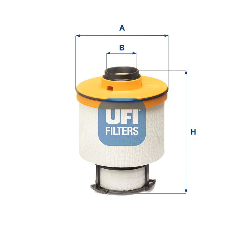 Фільтр палива, Ufi 26.139.00