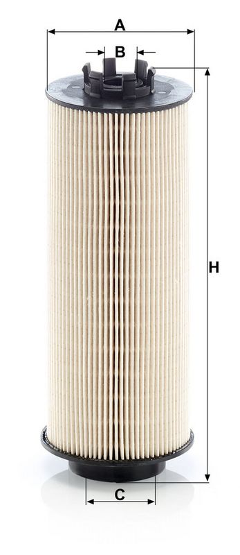 Kütusefilter, MANN-FILTER PU 966, 1 x
