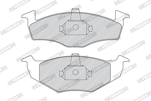 FERODO Plaquettes de frein à disque FDB1101