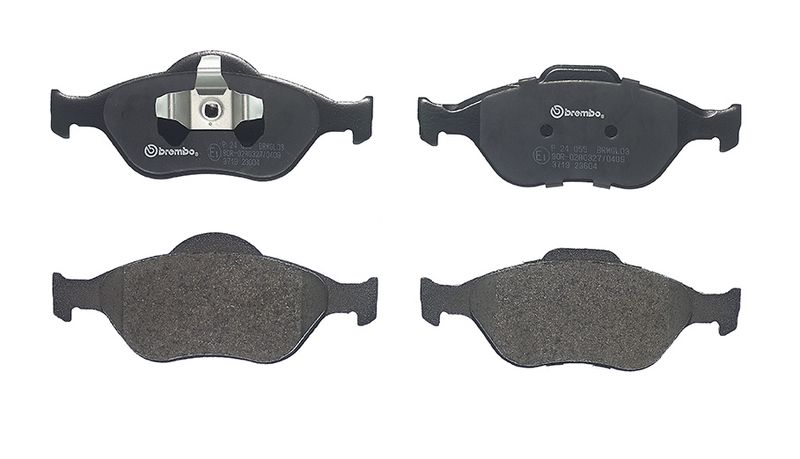 комплект спирачно феродо, дискови спирачки BREMBO
