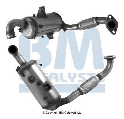 BM CATALYSTS Korom-/részecskeszűrő, kipufogó BM11617H