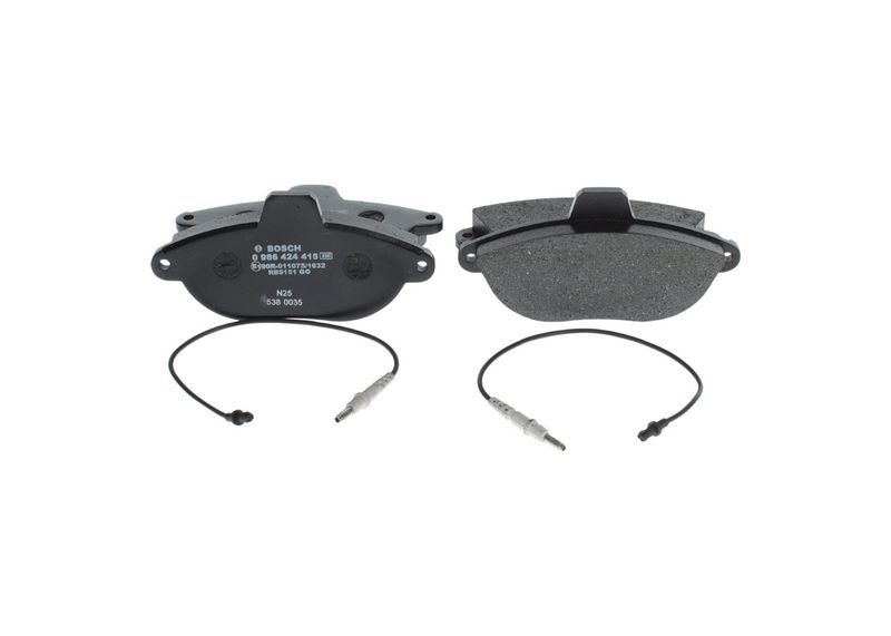 Plaquettes+de+frein+à+disque BOSCH 0 986 424 415