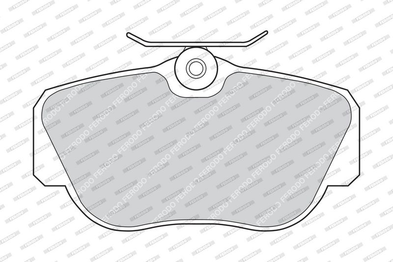 FERODO Plaquettes de frein à disque FDB669