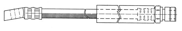 Гальмівний шланг, Cef 510323