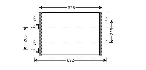 AVA QUALITY COOLING kondenzátor, klíma RTA5317