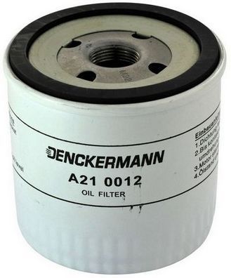 DENCKERMANN olajszűrő A210012