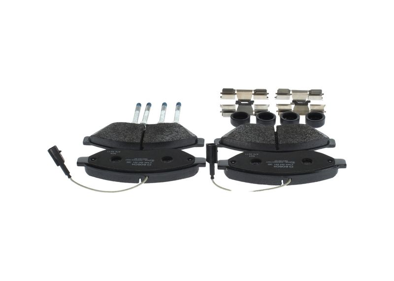 BOSCH 0 986 494 591 Комплект гальмівних накладок, дискове гальмо